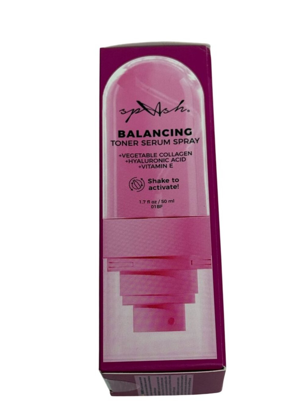 LA Splash Balancing Toner Face Mist Hyaluronic Acid Collagen Spray 1.7 oz